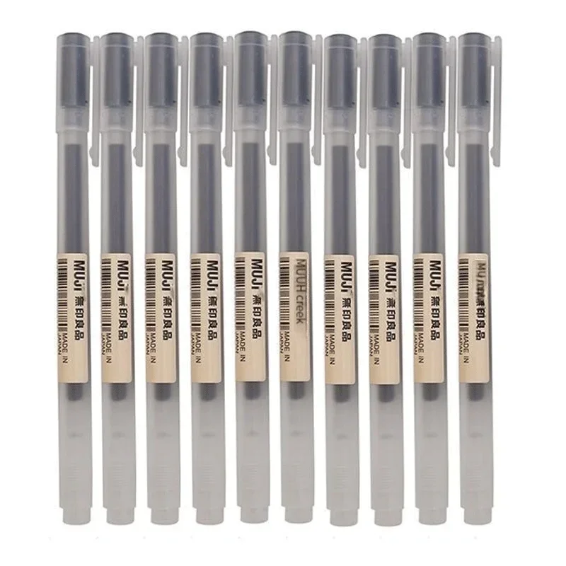 Pentel Pen Energel - 6/8 Pçs/set MUJIs Caneta Gel Preto/Vermelho/Azul