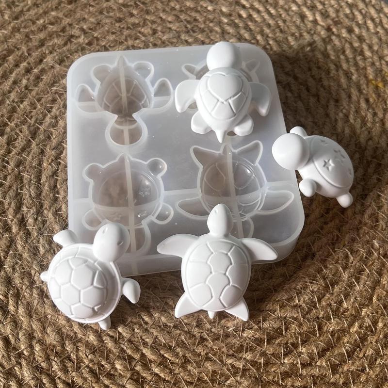 Natural Making Soap - Moldes de Silicone para Quatro Tartarugas