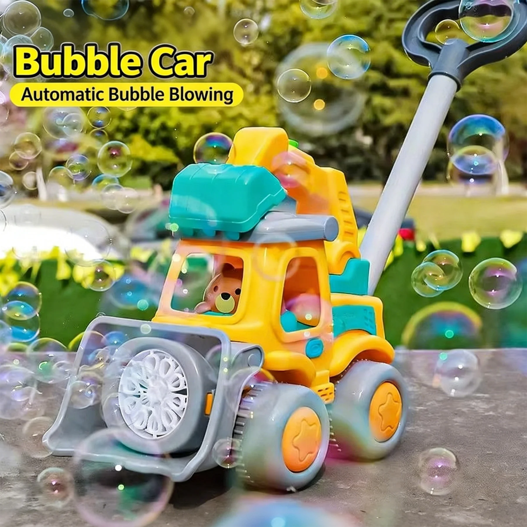 Soap Making Game - Carrinho Elétrico de Bolhas de Sabão