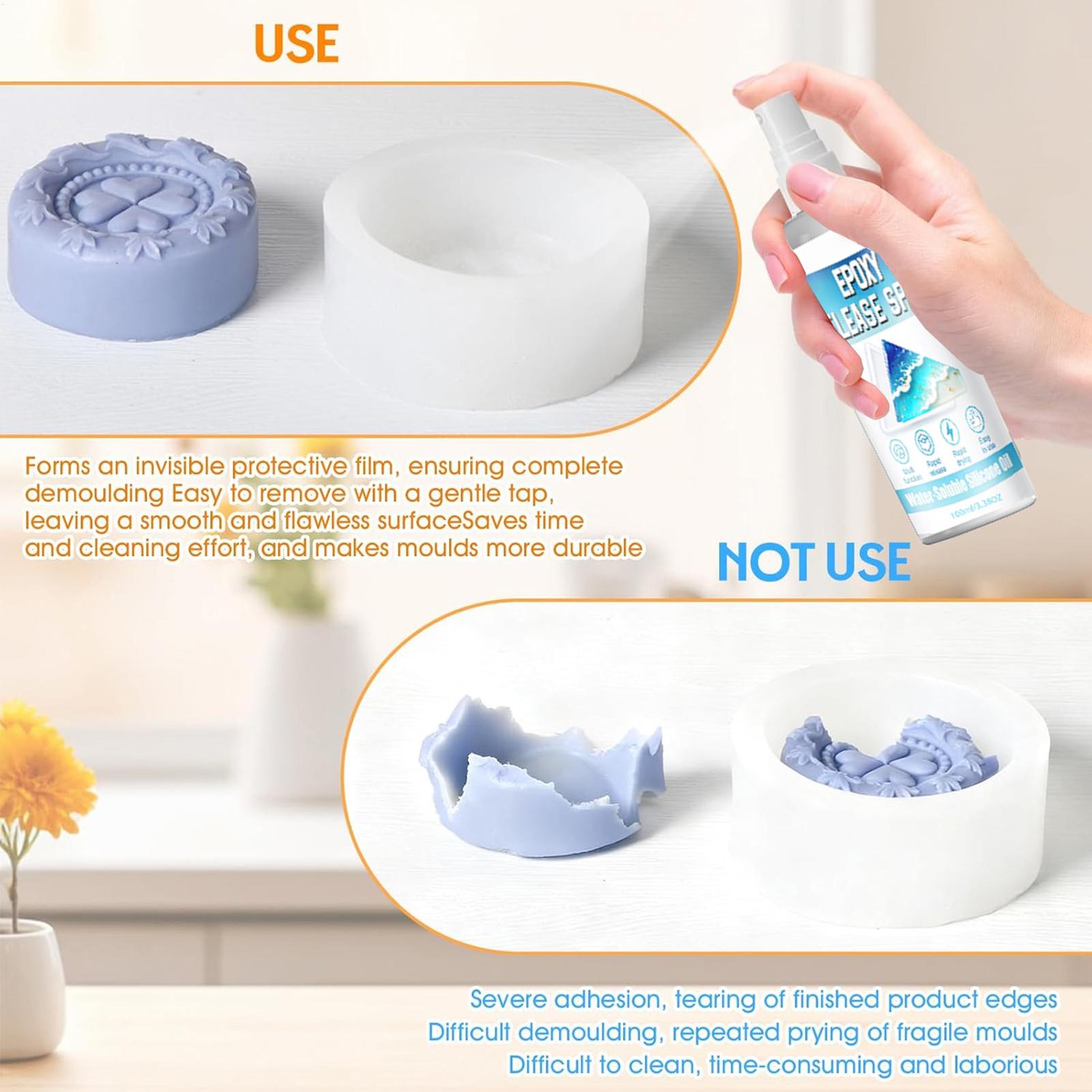 Spray Desmoldante de Silicone  - Natural Making Soap avaliação e preço