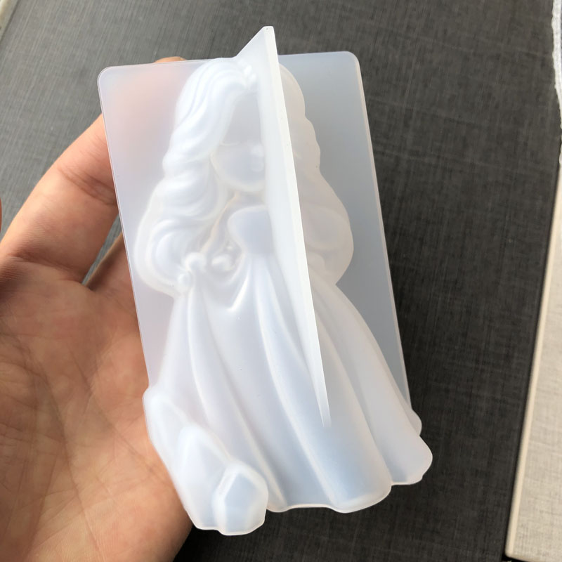 3d bonito princesa silicone ve - Natural Making Soap avaliação e preço
