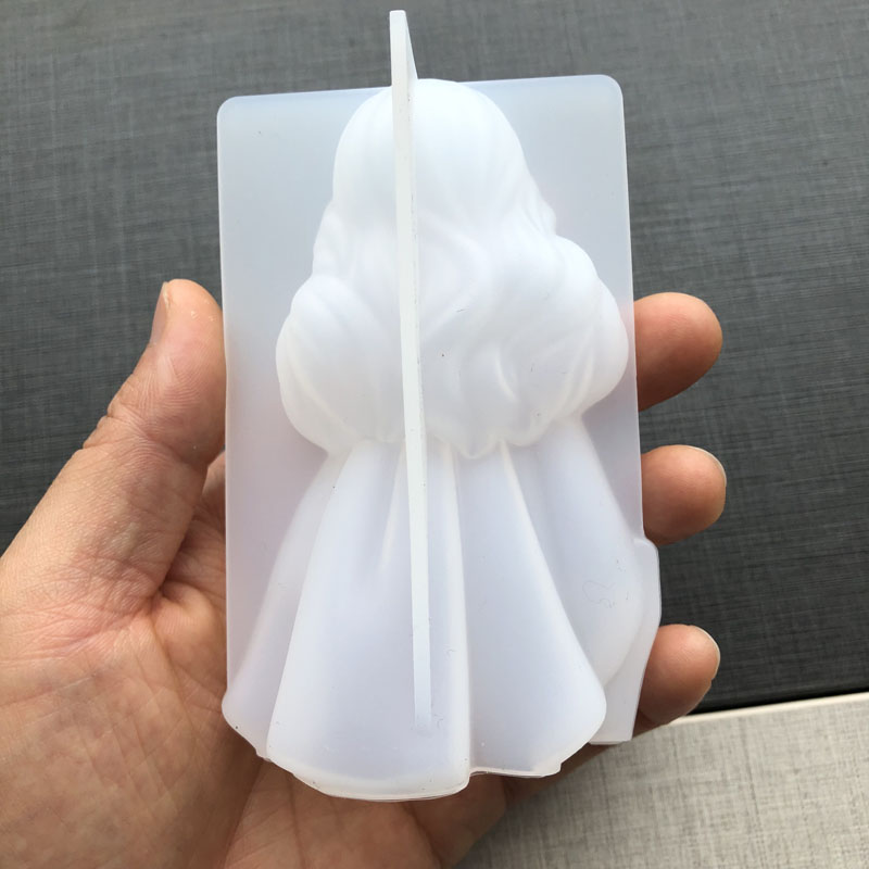 3d bonito princesa silicone ve - Natural Making Soap avaliação e preço