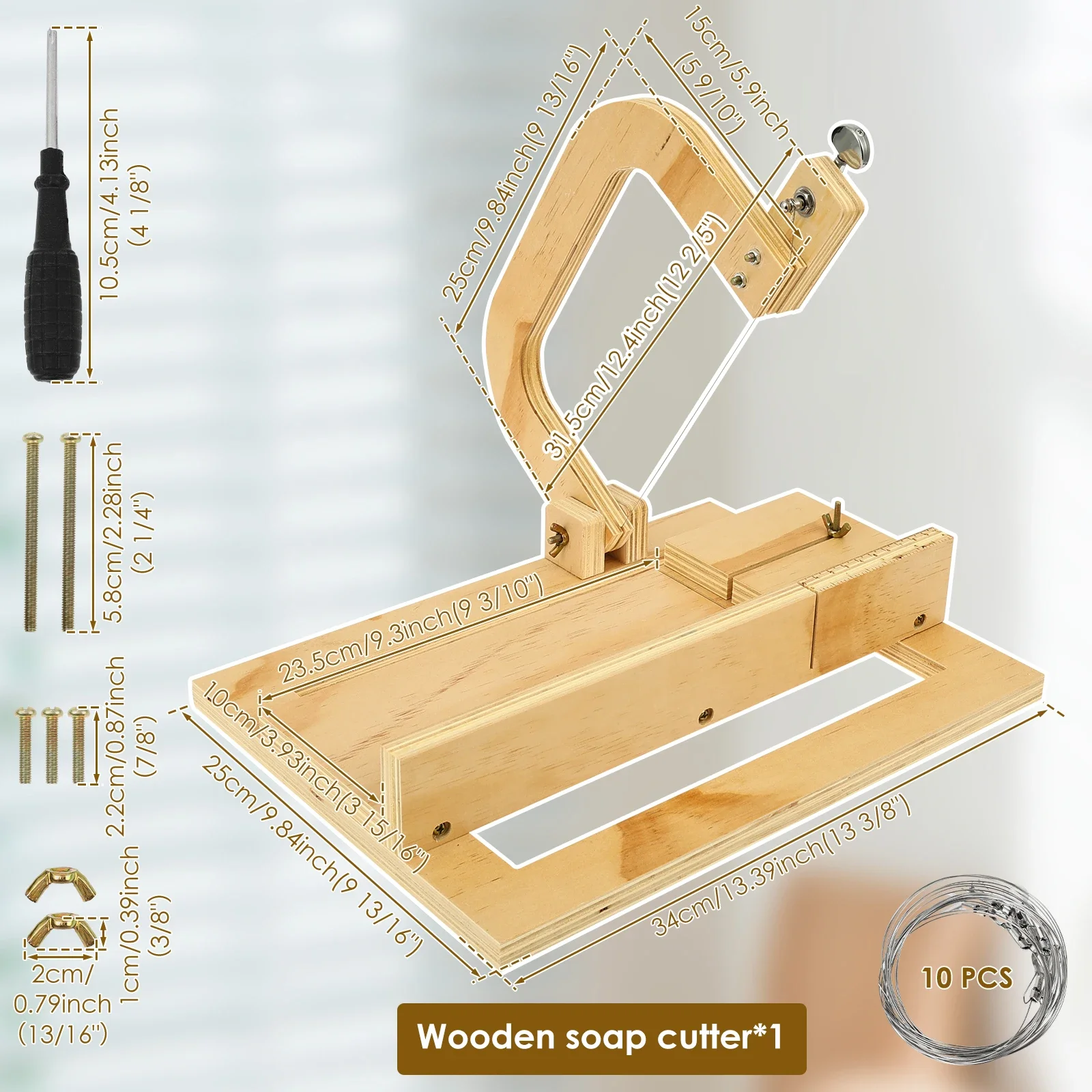 Cortador de Sabão de Madeira P - Soap Making Machine At Home avaliação e preço