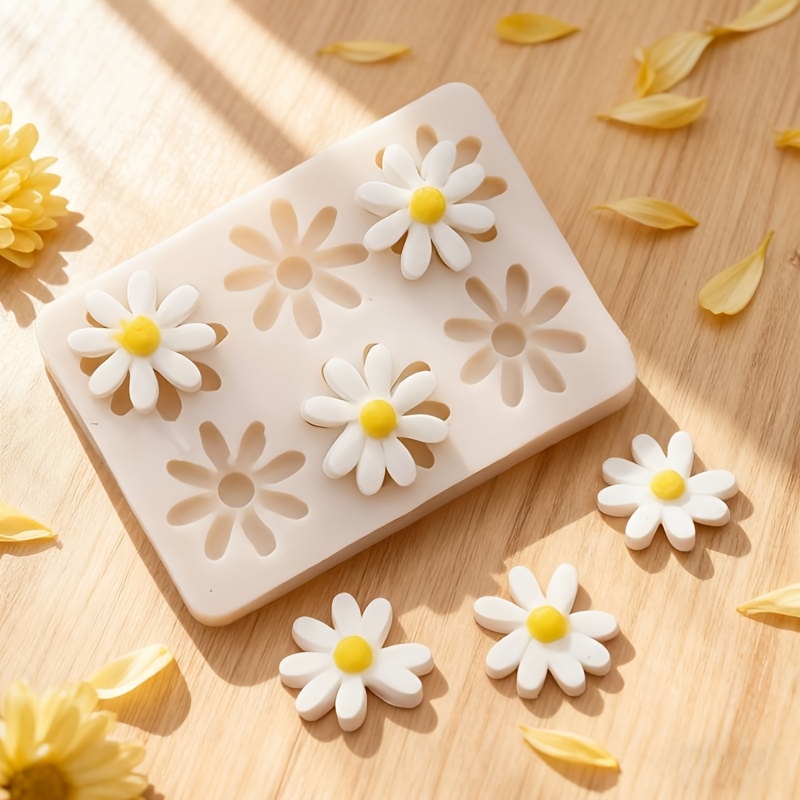 Molde de Silicone 3D Margarida - Natural Making Soap avaliação e preço