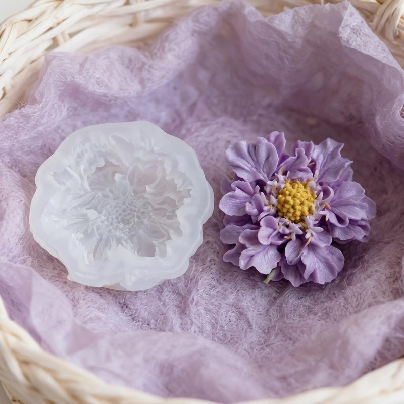 1 molde de silicone para flore - Natural Making Soap avaliação e preço