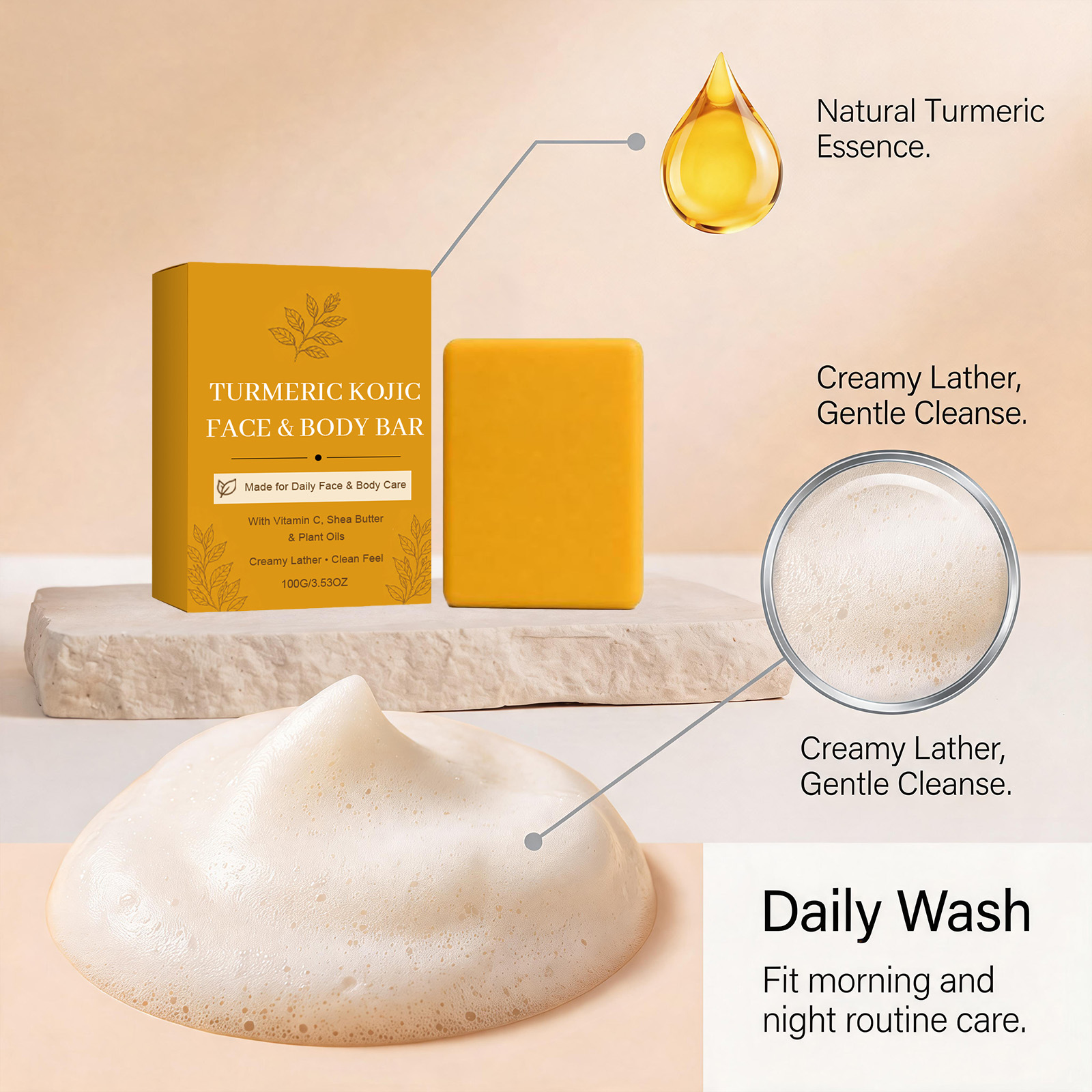 Sabonete Artesanal de Cúrcuma  - Soap Making Unit avaliação e preço